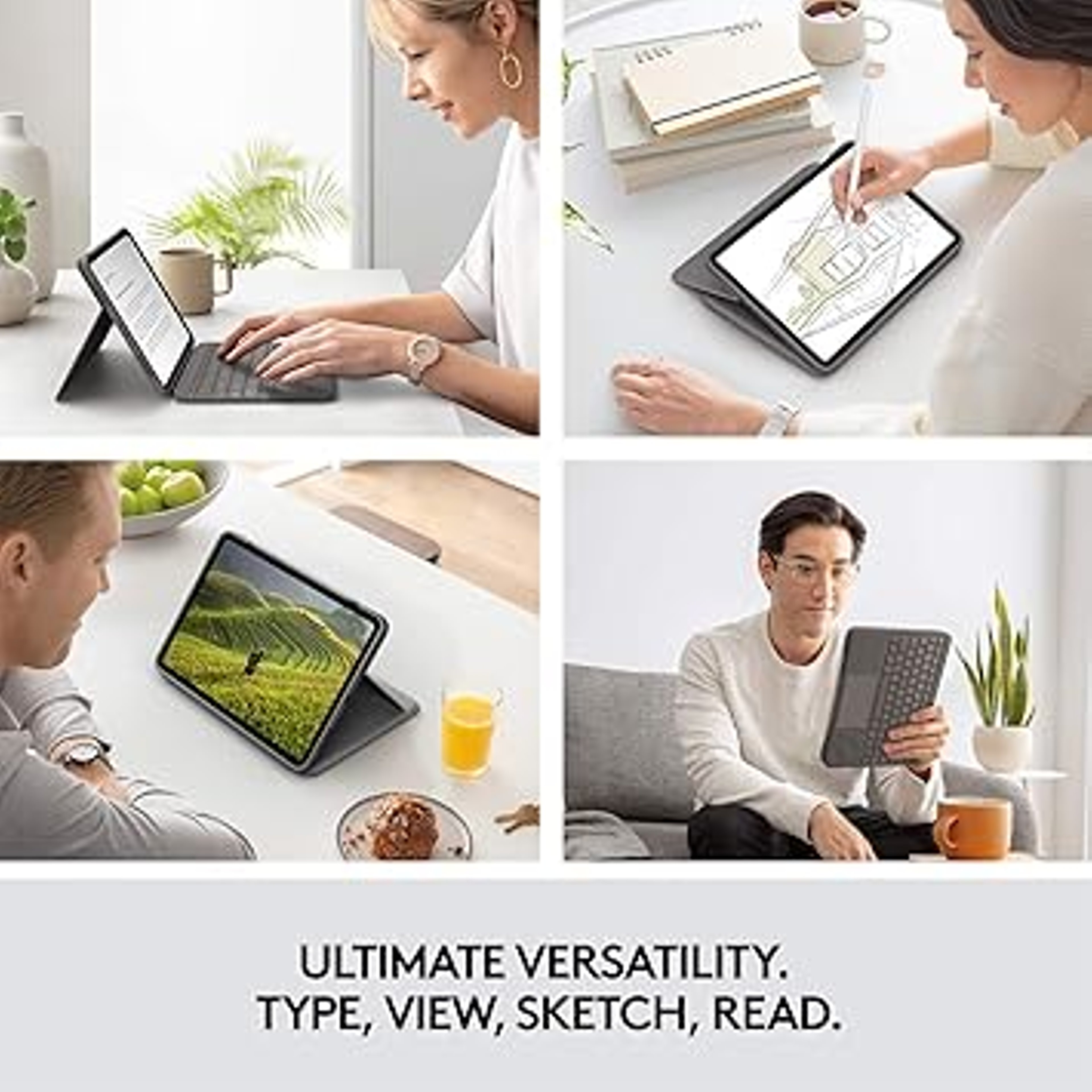 Logitech Folio Touch view 3