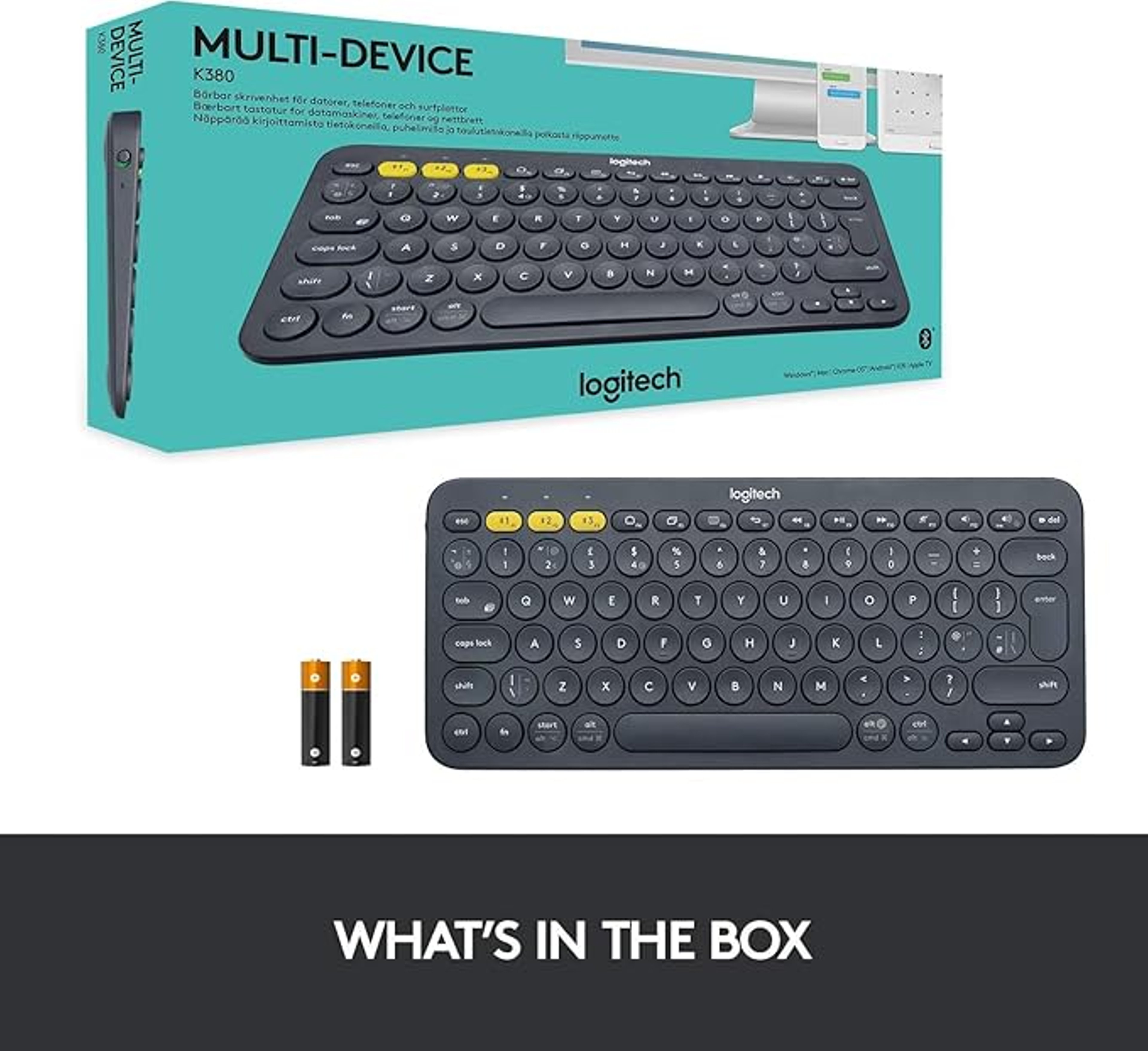 Logitech K380 view 2